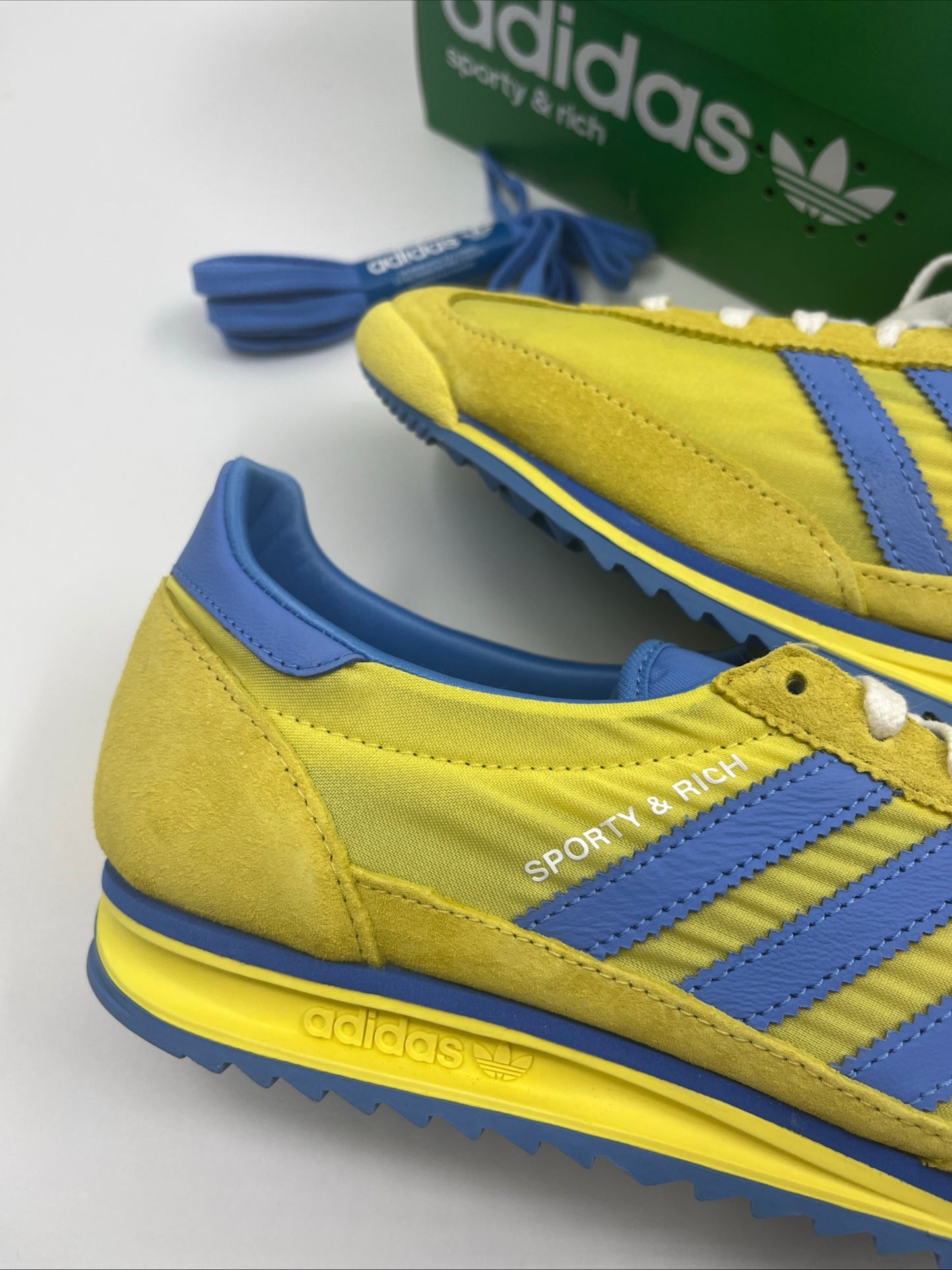 Adidas Originals SL72 Sporty & Rich Yellow Blue JH6702