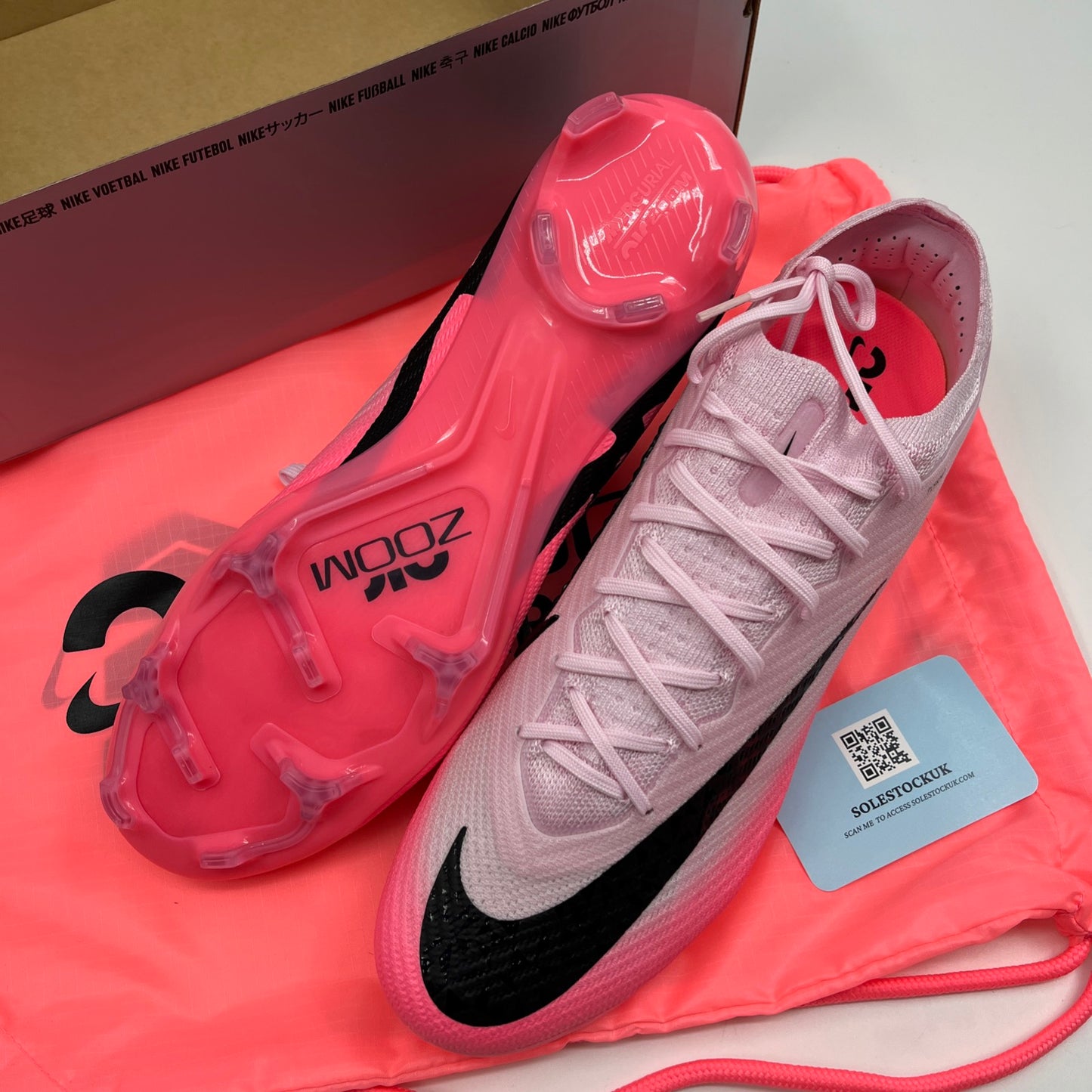 Nike Zoom Vapor 15 Elite FG 'Pink Foam'