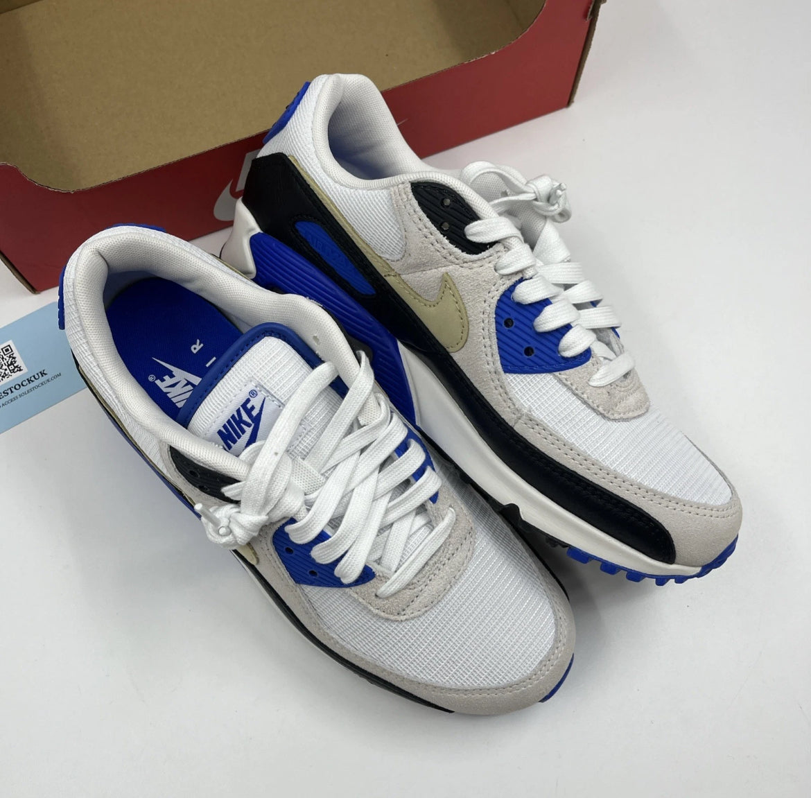 Nike Air Max 90 PRM White Racer Blue