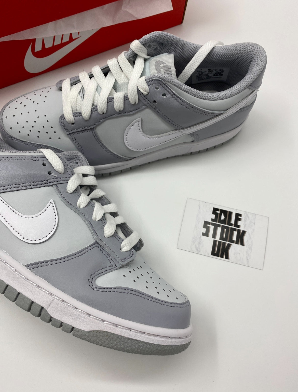 Nike dunk low two tone grey