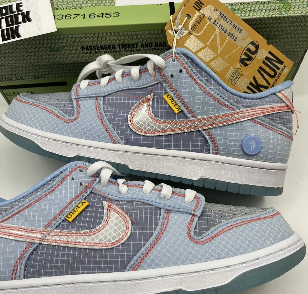 Nike Dunk Low x Union ‘Passport Pack Argon’