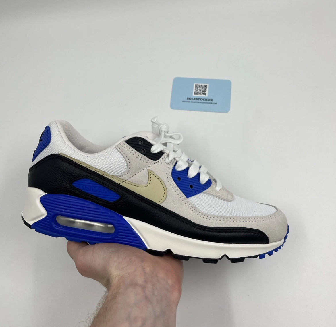 Nike Air Max 90 PRM White Racer Blue