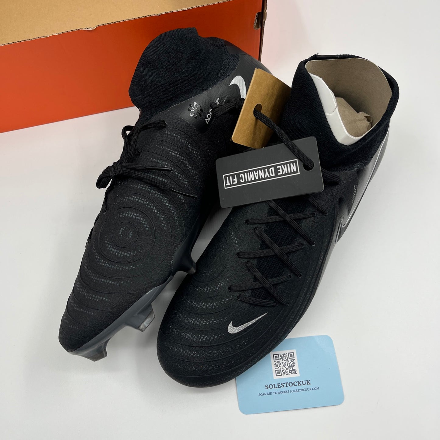 Nike Phantom Luna 2 Pro FG Football Boots Black FJ2575 001 Multiple Sizes