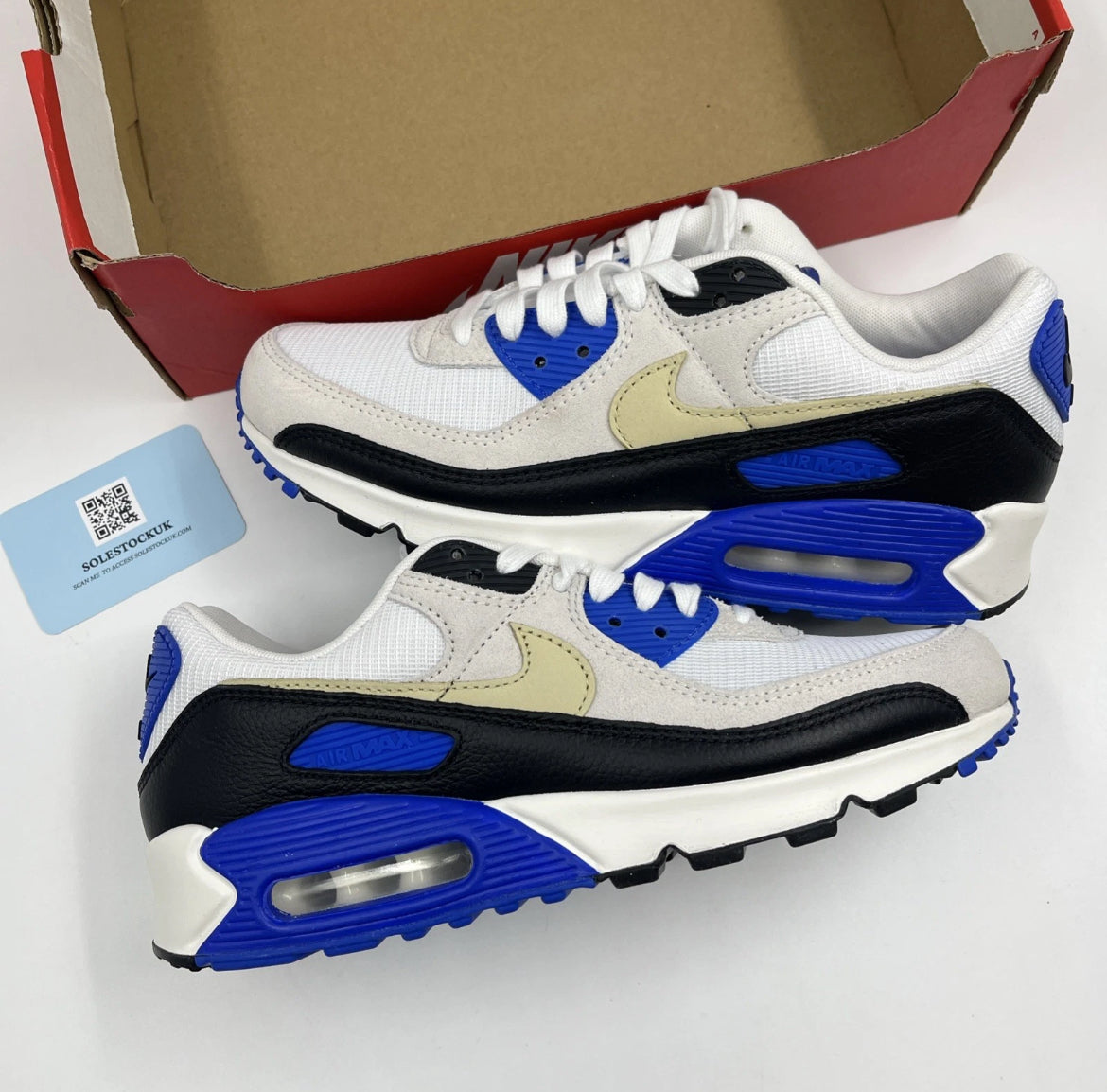 Nike Air Max 90 PRM White Racer Blue