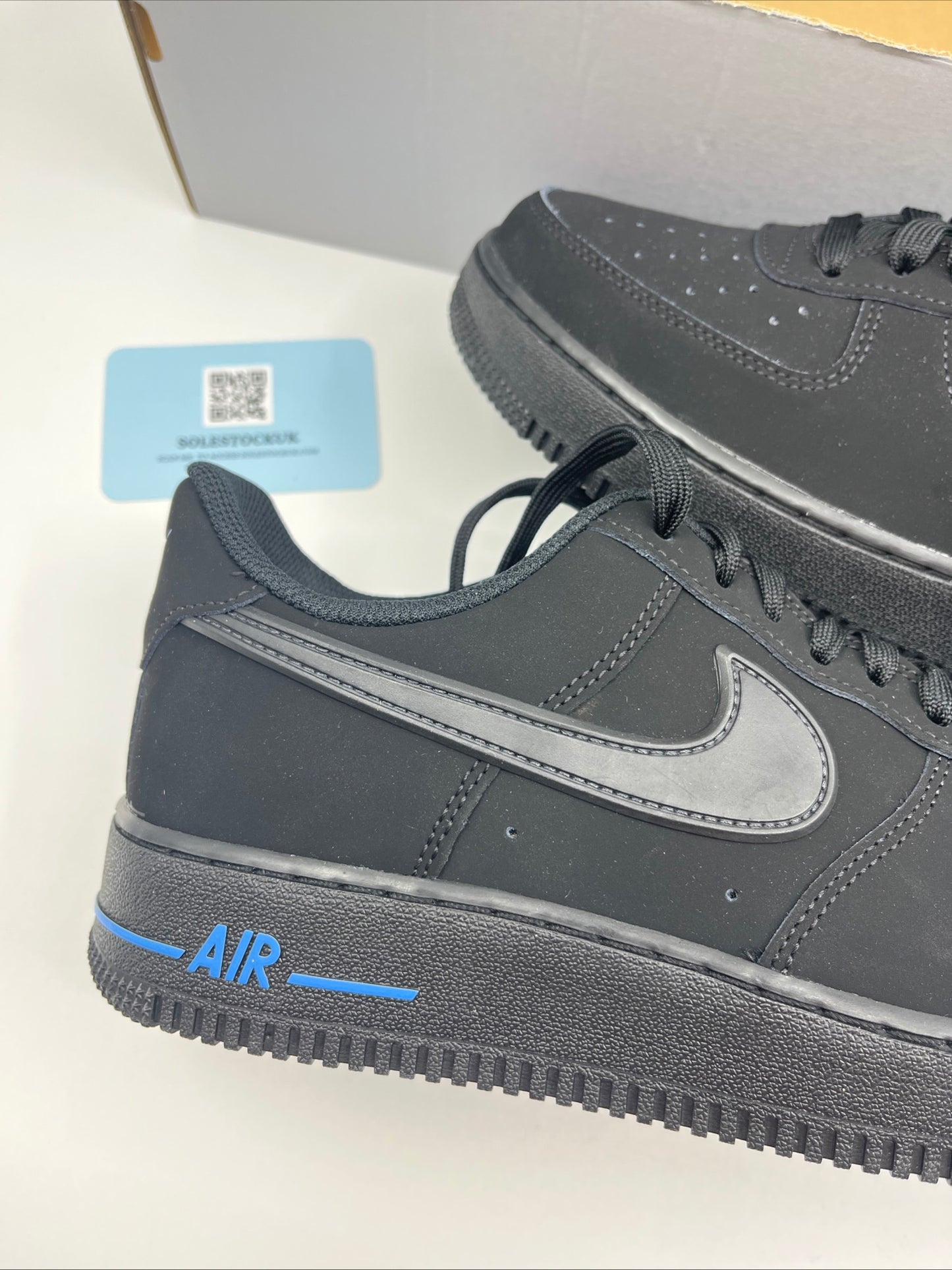 Nike Air Force 1 Low Black University Blue