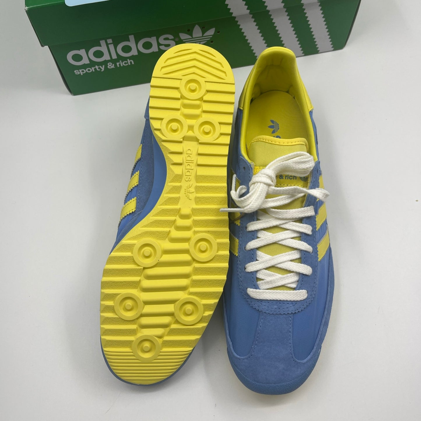 Adidas Original SL72 Sporty & Rich Blue Yellow JH6701