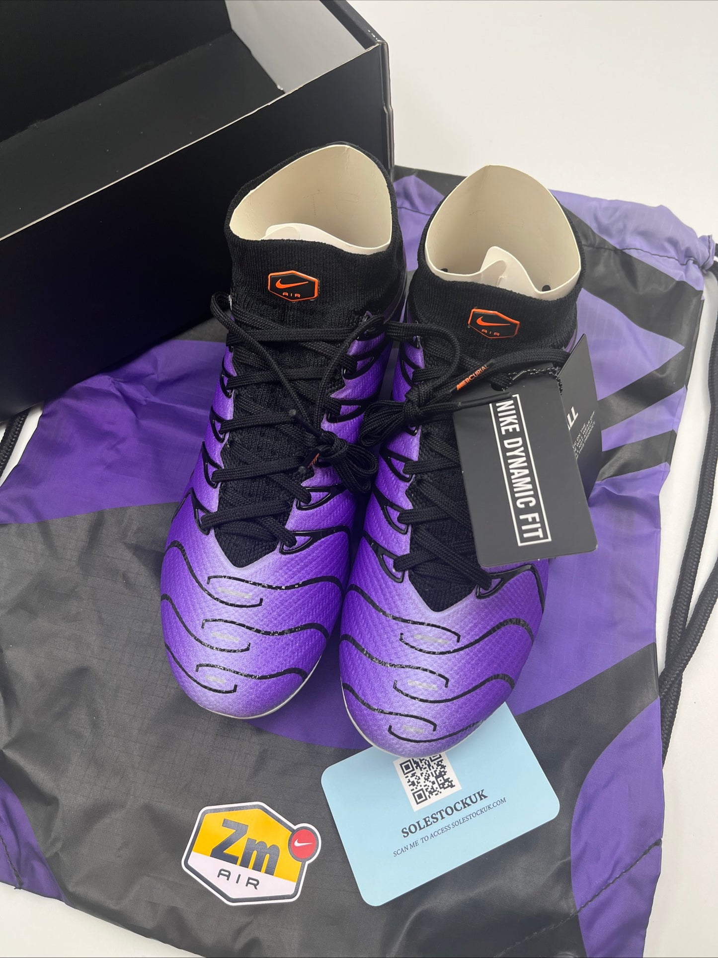 Nike Zoom Mercurial Superfly 9 Air Max Plus Voltage Purple