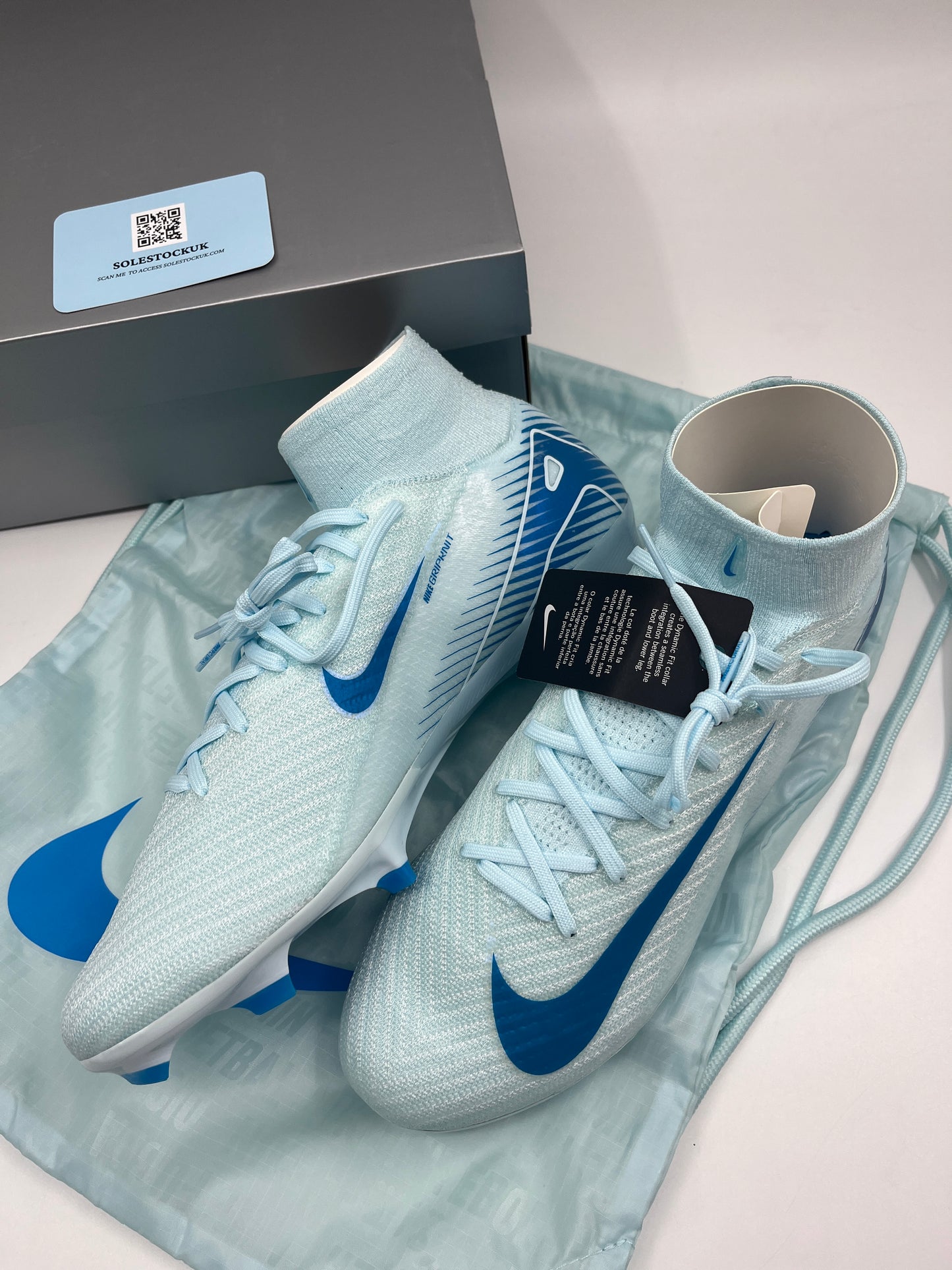Nike Zoom Mercurial Superfly 10 Elite FG- Glacier Blue