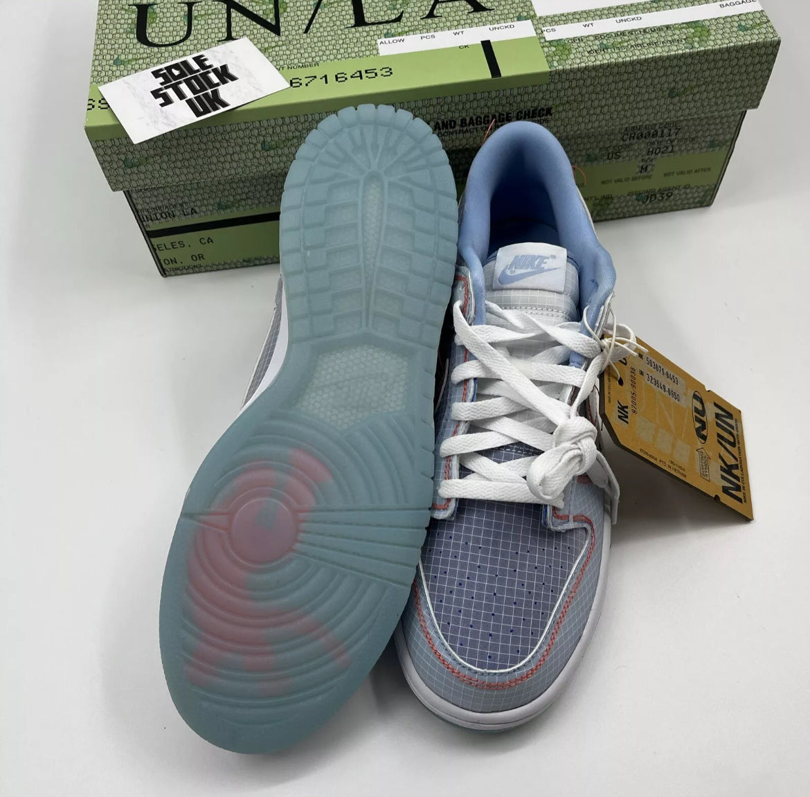 Nike Dunk Low x Union ‘Passport Pack Argon’