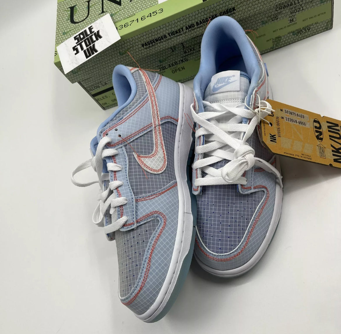 Nike Dunk Low x Union ‘Passport Pack Argon’