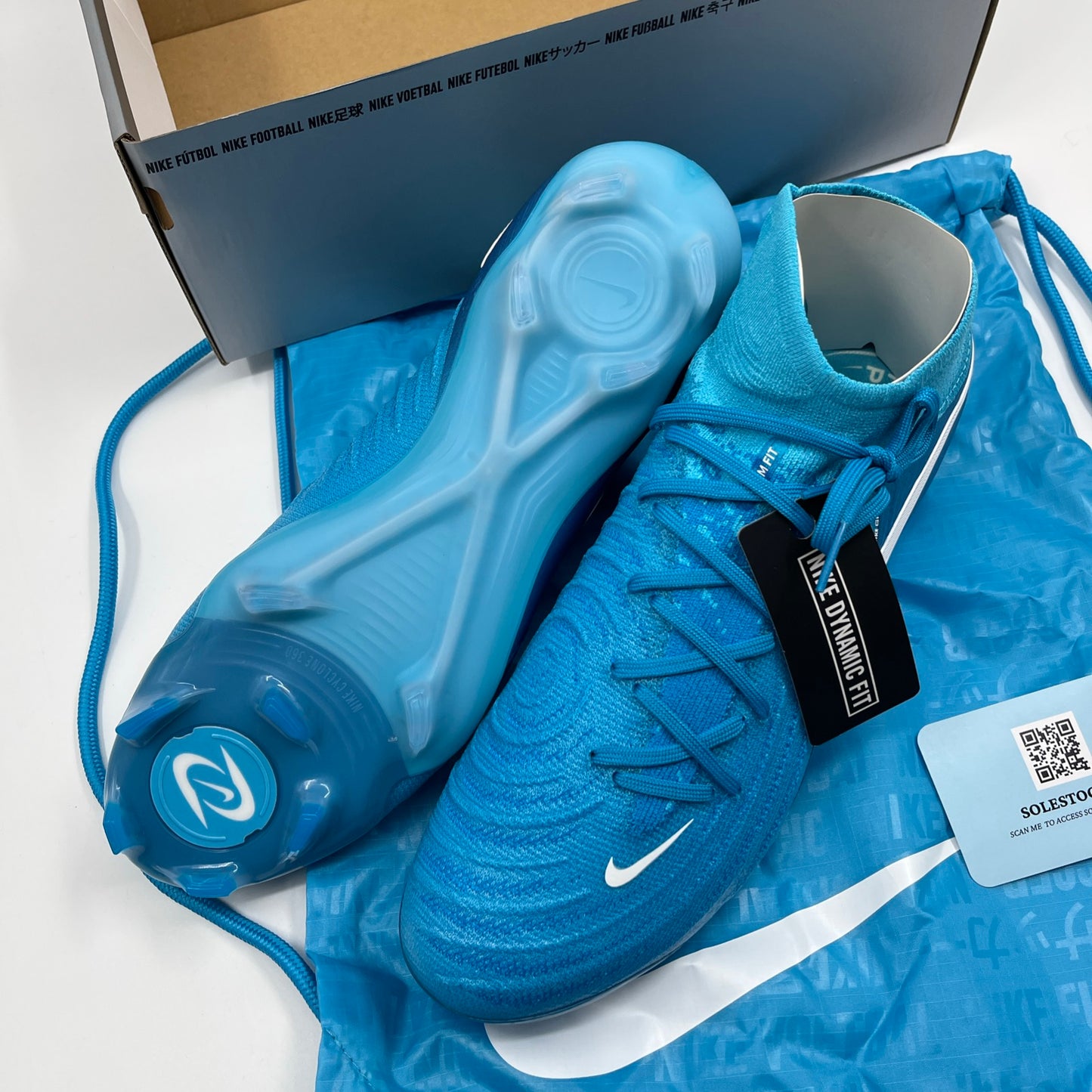 Nike Phantom Luna 2 Elite FG Football Boots Blue Fury FJ2572 400