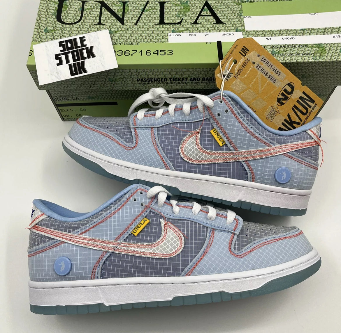 Nike Dunk Low x Union ‘Passport Pack Argon’