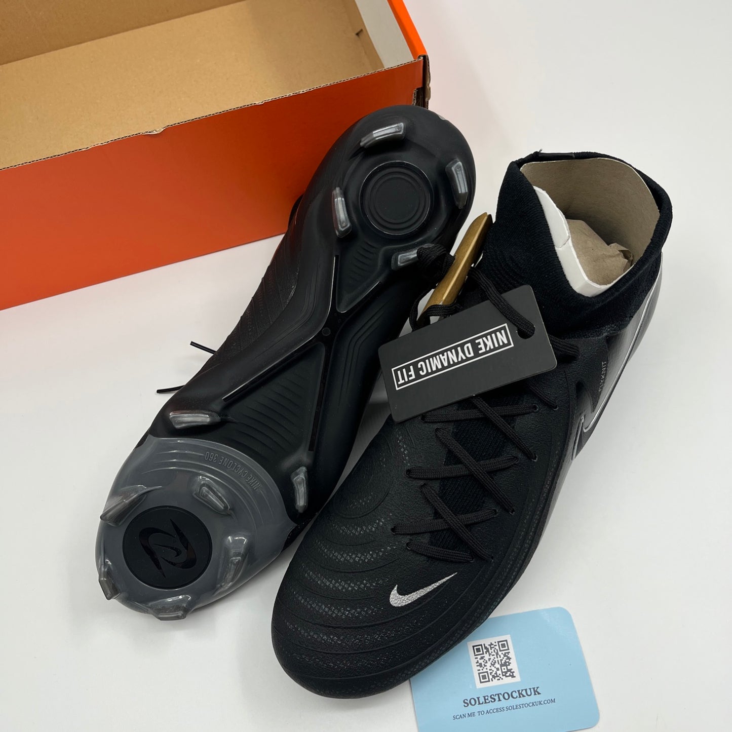 Nike Phantom Luna 2 Pro FG Football Boots Black FJ2575 001 Multiple Sizes