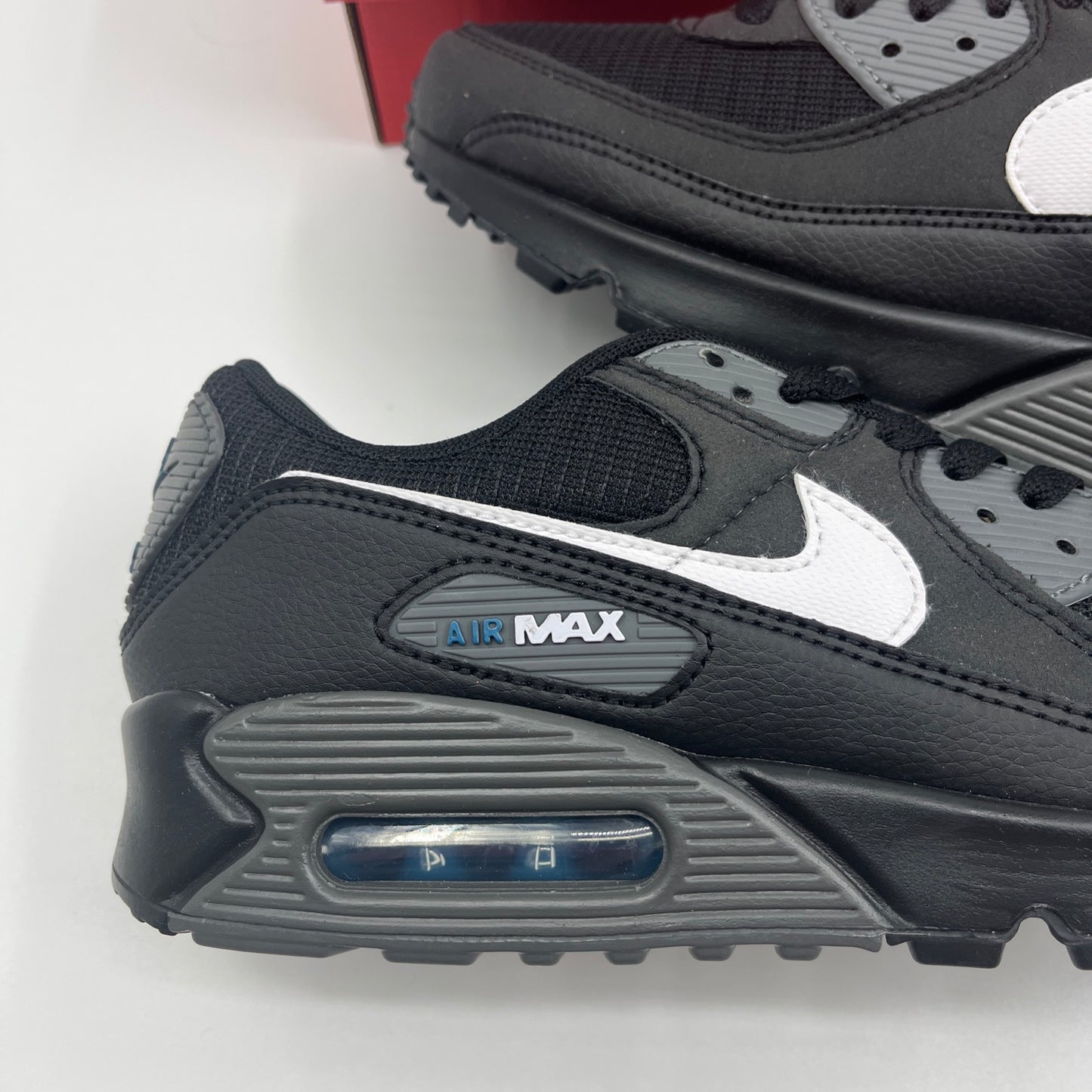 Nike Air Max 90 Black Marina Iron Grey White