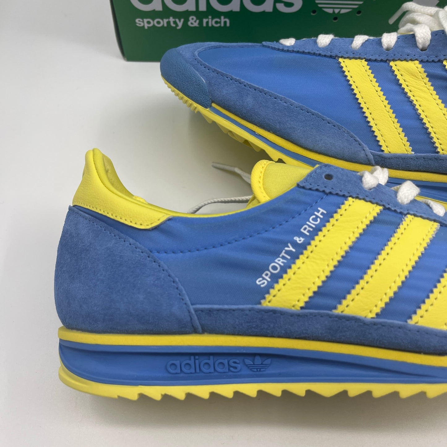Adidas Original SL72 Sporty & Rich Blue Yellow JH6701
