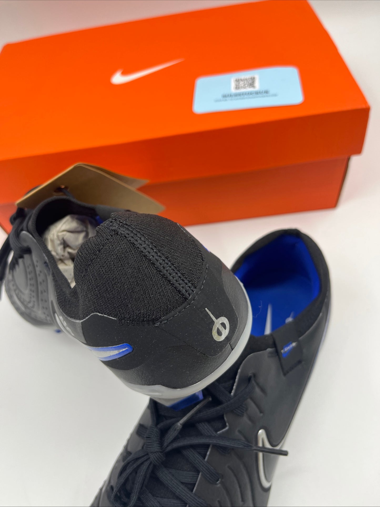 Nike Tiempo Legend 10 Pro FG Black Chrome Hyper Royal DV4333-040