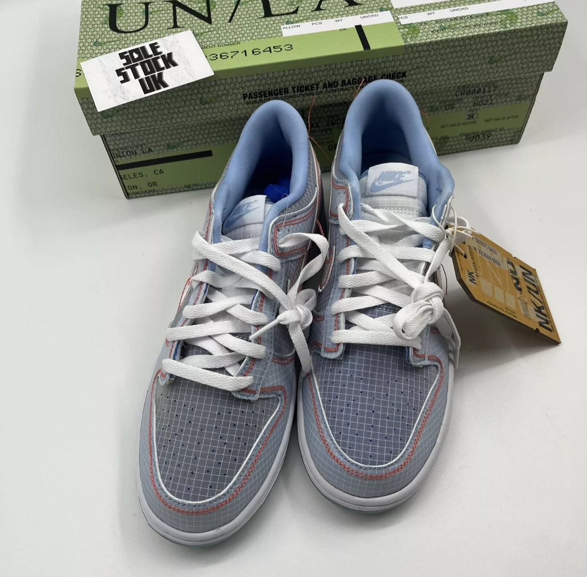 Nike Dunk Low x Union ‘Passport Pack Argon’