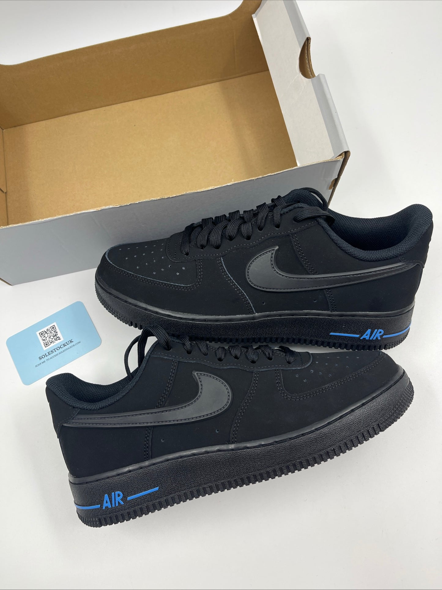 Nike Air Force 1 Low Black University Blue