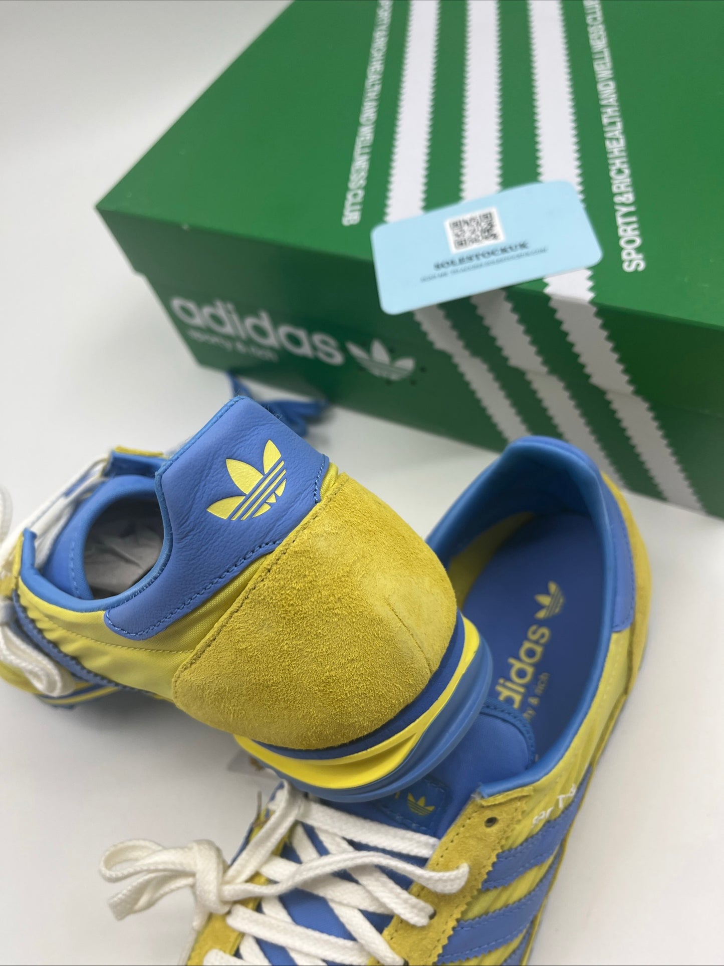 Adidas Originals SL72 Sporty & Rich Yellow Blue JH6702